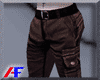AF. Brown Soldier pants
