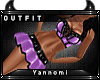 Y| PVC 'n Studs [Violet]