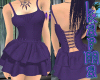Sexy Corset Dress-Purple