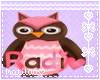 cute pink owl radio
