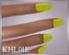 K Yellow nails sm hands