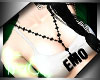 BLACK EMO Necklace F