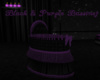 Black & Purple Bassinet