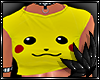 Pikachu Face Crop Shirt