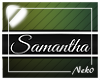 *NK* Samantha (Sign)