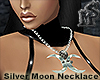 Silver Moon Necklace Fem