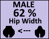 Hip Scaler 62% Male