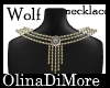 (OD) Necklace wolf queen