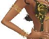 Gold celtic arm bands