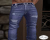 Sexy Ripped Jeans Lt Blu