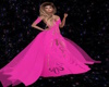 Hot Pink Glamour Gown