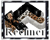 LeopardLeather Recliner