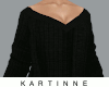 Black Knit Sweater