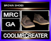 BROWN SHOES
