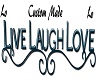 Live laugh Love Wall Art