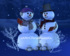 Mr and Mrs Snowman