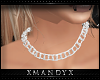 xMx:White Chain Necklace