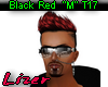 Black Red Sexy "M" T17