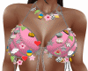 Candy Pink Top & Chain