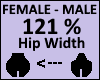 Hip Scaler 121%