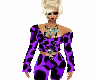 drk purple cheetah top