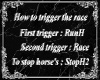 Race Track Triggers