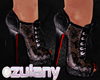 Z~Lace black boots