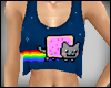 *Nyan Cat Cropped Top*