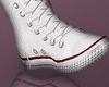P. High Sneakers White