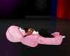 PinkLaying Cuddle Bear
