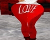 red love pants