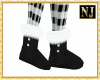NJ] Santa Black Boots