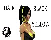 Hair Black Yellow. ~D~D~