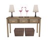 Pillow Baskets Table