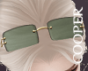 !A green sunglasses