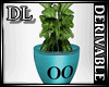plants w pot derivable