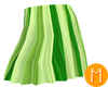 -MR- StripedSkirt Spring