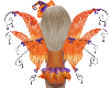 Pixie Orange Witch Wings