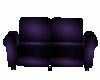 40% scaled purple couch