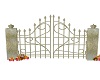 Gold Burnished Gate..