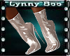 *Beguiled White Boots