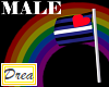 Pride Mouth Flag 9 (M)