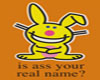 IS  YOUR REAL NAME?