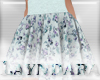 *L* Flower Pinup skirt