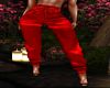 Red Satin Trousers