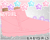 B| Babygirl Boots Pink