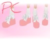 (PC) pink doll shoes
