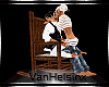 (VH)Rocking Chair Kiss/W