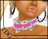 !TDG* Pink Chains Collar