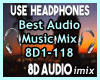 8D Audio Songs Mix